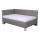 MARIA PETITE Upholstered Bed with Storage — 120 × 200 cm, Taupe (mattress not included)