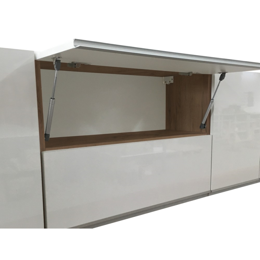 MARINA Kitchen Unit 180 cm Craft Oak/Glossy White