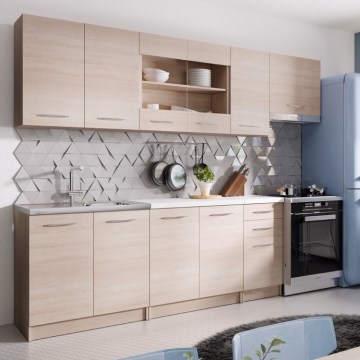 MARISA 260 cm Kitchen Unit, Sonoma Oak