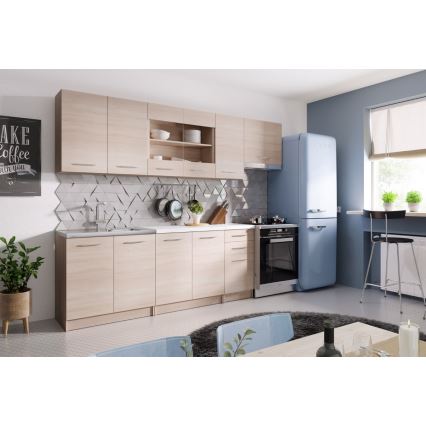 MARISA 260 cm Kitchen Unit, Sonoma Oak