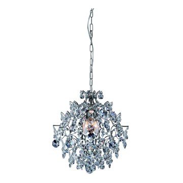 Markslöjd 100525 - Crystal chandelier on a chain ROSENDAL 3xE14/40W/230V