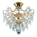 Markslöjd 100538 - Crystal surface-mounted chandelier ROSENDAL 3xE14/40W/230V