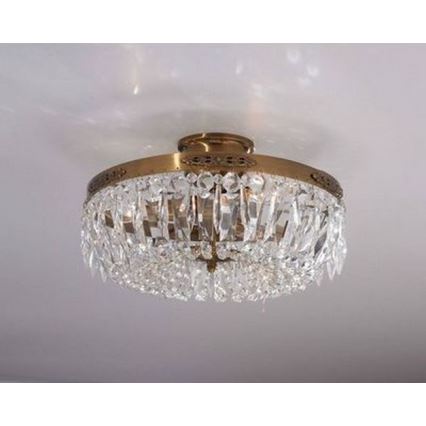 Markslöjd 100613 – Surface-mounted crystal chandelier STRÖMSHOLM 3×E14/40W/230V