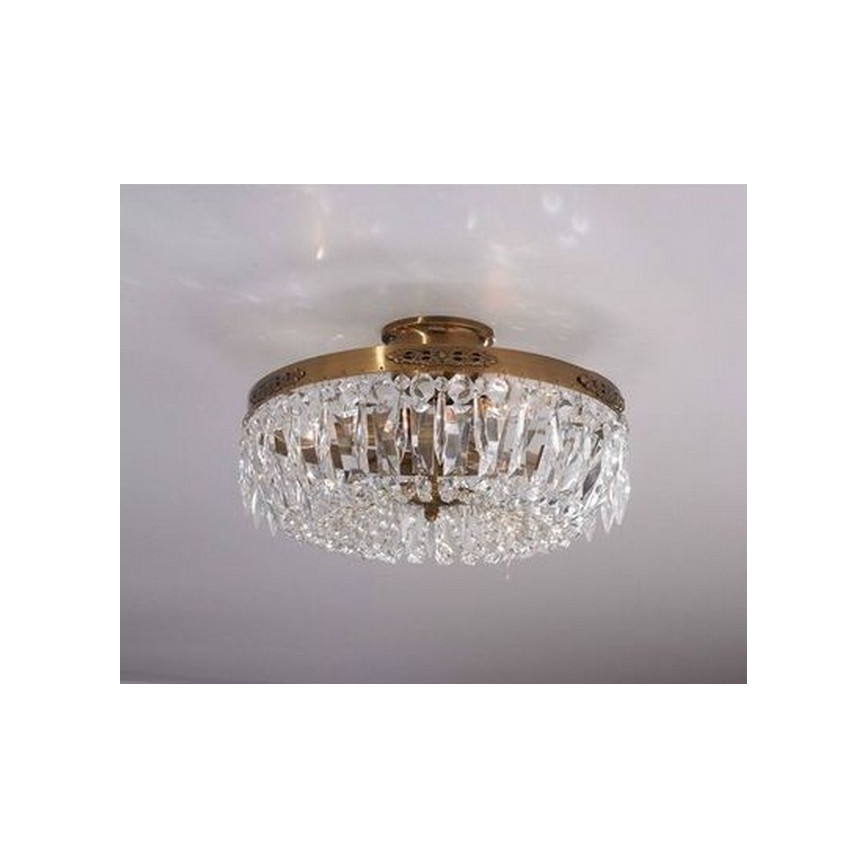 Markslöjd 100613 – Surface-mounted crystal chandelier STRÖMSHOLM 3×E14/40W/230V