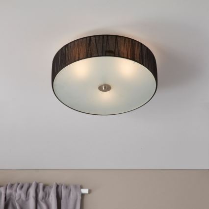 Markslöjd 104884 - Ceiling light BYSKE 3xE14/40W/230V black