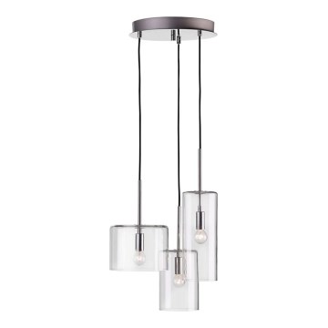 Markslöjd 105099 - Chandelier on a string ROCKFORD 3xE14/40W/230V