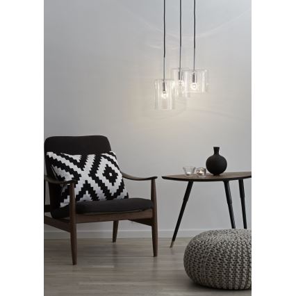 Markslöjd 105099 - Chandelier on a string ROCKFORD 3xE14/40W/230V