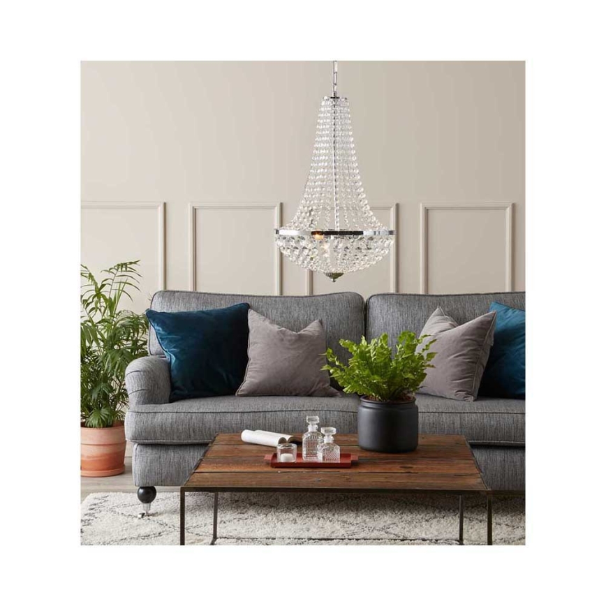 Markslöjd 105317 - Crystal chandelier on a chain GRÄNSÖ 3xE14/40W/230V