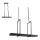 Markslöjd 105780 - LED Dimming chandelier on a chain TRAY 3xLED/3W/230V black