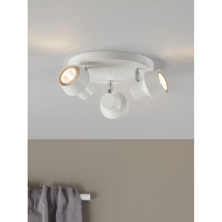 Markslöjd 106086 - Spotlight URN 3xGU10/35W/230V white