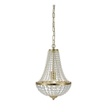 Markslöjd 106118 - Crystal chandelier on a chain GRÄNSÖ 1xE27/60W/230V