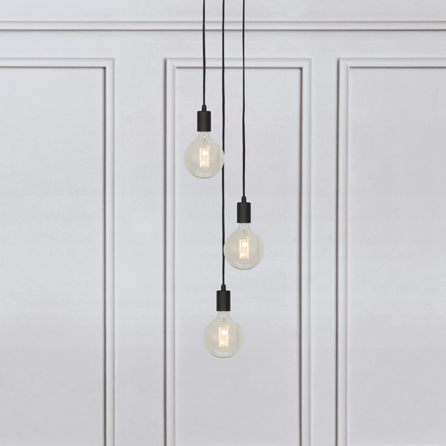 Markslöjd 106334 - Chandelier on a string SKY 3xE27/60W/230V