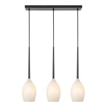 Markslöjd 106808 - Chandelier on a string SALUTE 3xE14/40W/230V