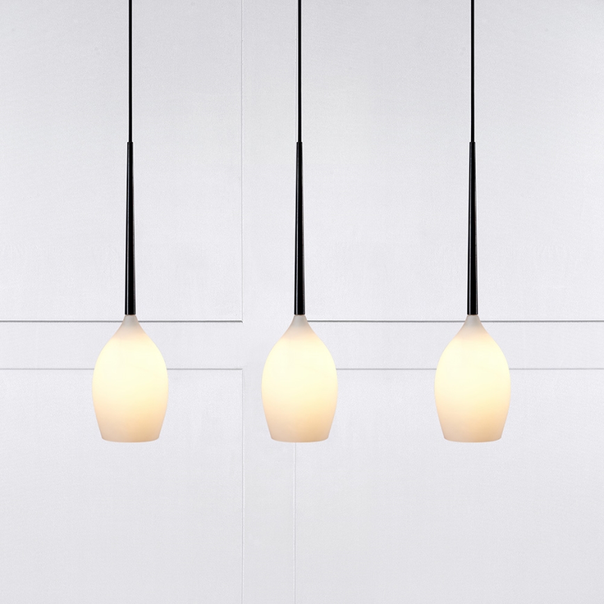 Markslöjd 106808 - Chandelier on a string SALUTE 3xE14/40W/230V