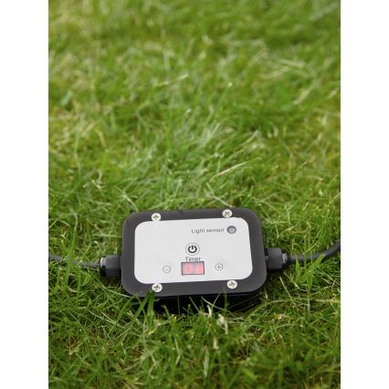 Markslöjd 106936 - Dusk sensor with timer GARDEN24 24V IP44