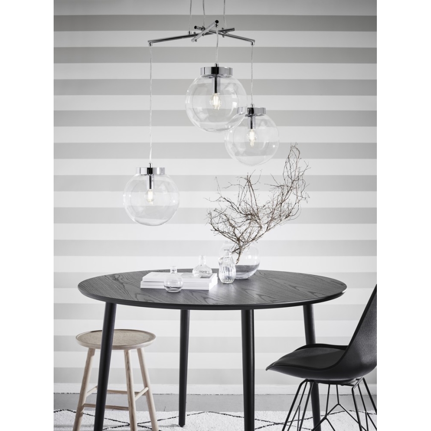 Markslöjd 107015 - Chandelier on a string SICILY 3xE14/40W/230V