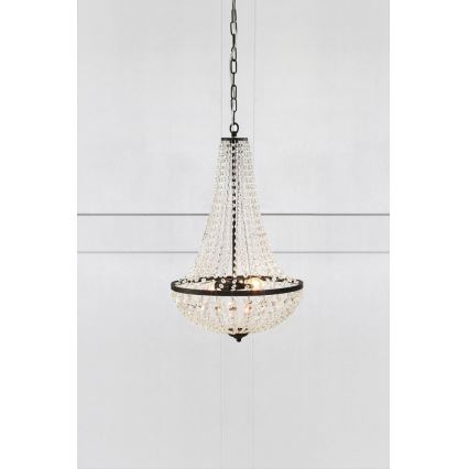 Markslöjd 107027 - Crystal chandelier on a chain GRÄNSÖ 2xE14/40W/230V