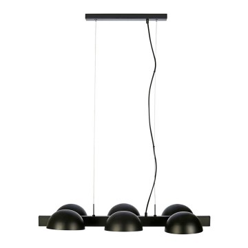 Markslöjd 107138 - Chandelier on a string  FLAMINGO 6xE14/40W/230V black