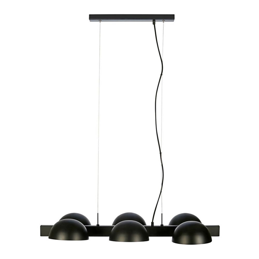 Markslöjd 107138 - Chandelier on a string  FLAMINGO 6xE14/40W/230V black
