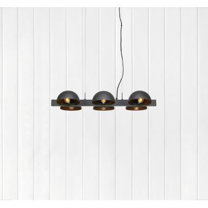 Markslöjd 107138 - Chandelier on a string  FLAMINGO 6xE14/40W/230V black