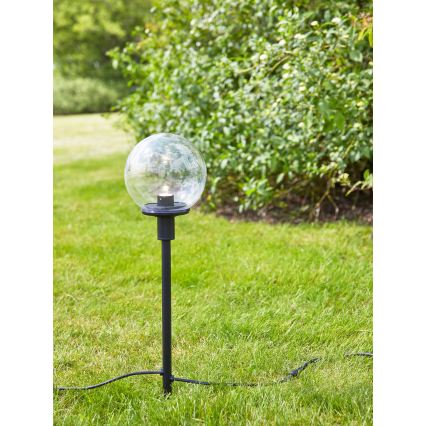 Markslöjd 107283 - LED Outdoor lamp GARDEN24 LED/3W/24V 60 cm IP44 black/clear