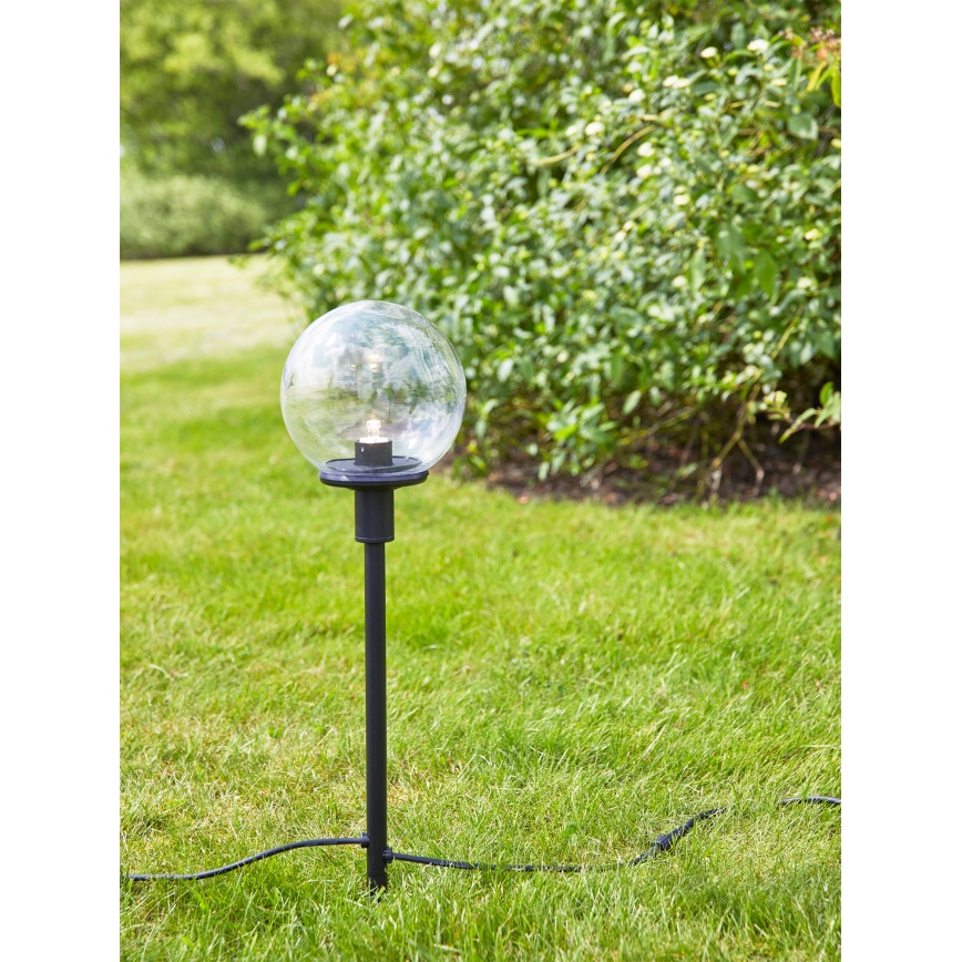 Markslöjd 107283 - LED Outdoor lamp GARDEN24 LED/3W/24V 60 cm IP44 black/clear