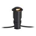 Markslöjd 107289 - LED Outdoor Recessed Light GARDEN24 LED/0,8W/24V IP44 Black