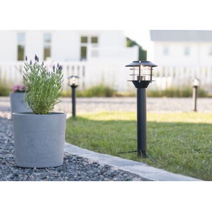 Markslöjd 107290 - LED Outdoor lamp GARDEN 24 LED/3W/24V 45 cm IP44 black
