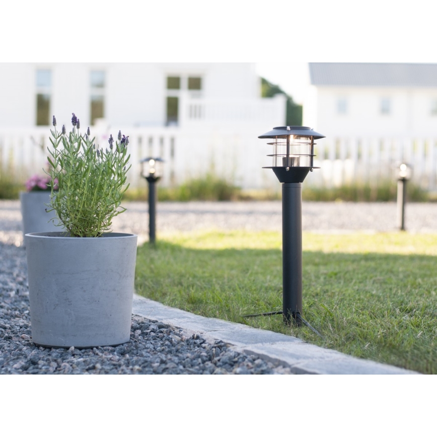 Markslöjd 107290 - LED Outdoor lamp GARDEN 24 LED/3W/24V 45 cm IP44 black