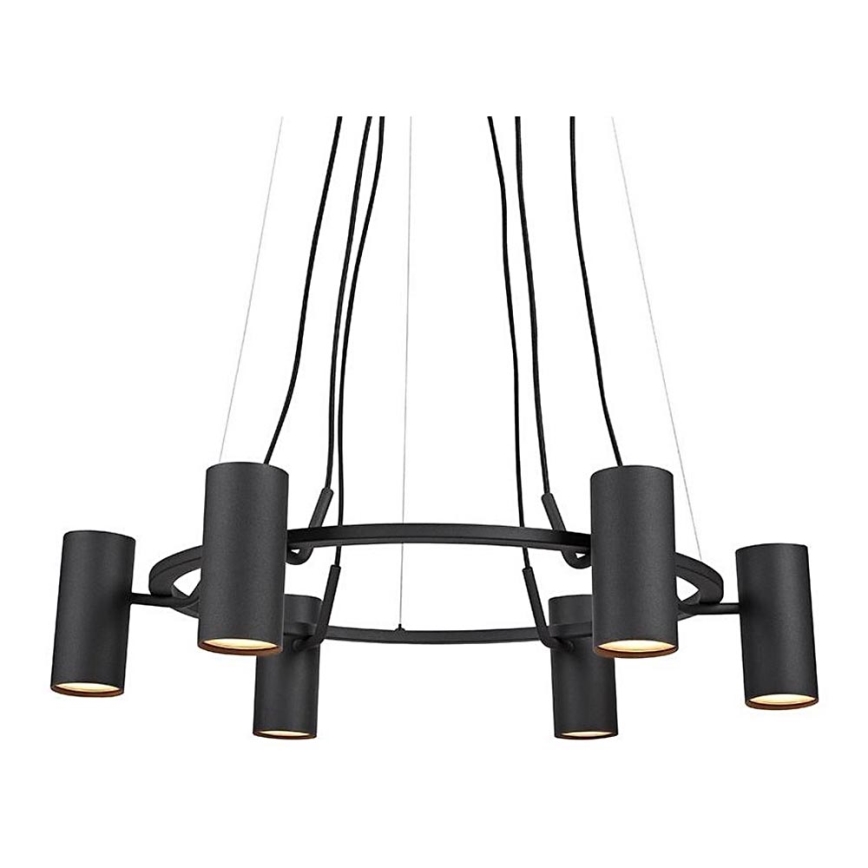 Markslöjd 107357 - Chandelier on a string PORTO 6xGU10/12W/230V