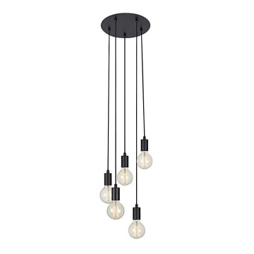 Markslöjd 107467 - Chandelier on a string SKY 5xE27/60W/230V