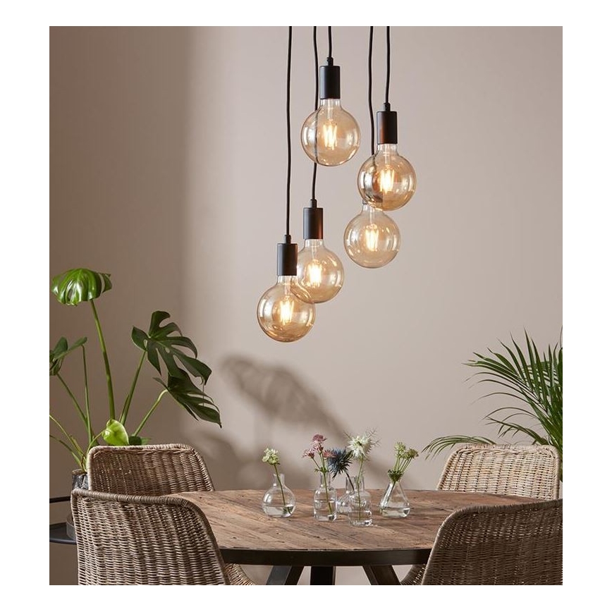 Markslöjd 107467 - Chandelier on a string SKY 5xE27/60W/230V