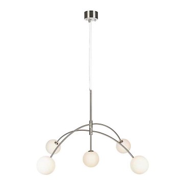 Markslöjd 107559 - Chandelier on a string HEAVEN 5xG9/28W/230V