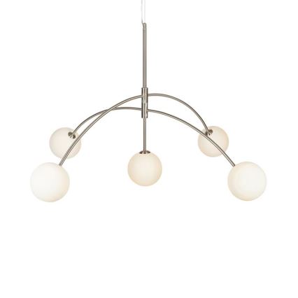 Markslöjd 107559 - Chandelier on a string HEAVEN 5xG9/28W/230V