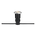 Markslöjd 107716 - GARDEN24 LED Outdoor Recessed Light LED/0,8W/24V IP44 Black/Matte Chrome