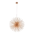Markslöjd 107752 - Chandelier on a string SOLEIL 12xE14/20W/260V rose gold