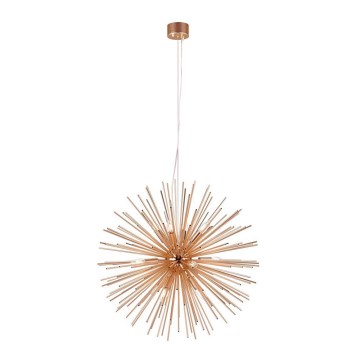 Markslöjd 107752 - Chandelier on a string SOLEIL 12xE14/20W/260V Rose gold