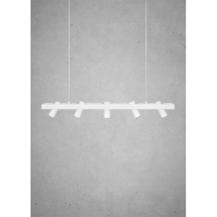Markslöjd 107783 - Chandelier on a string TORINO 5xGU10/7W/230V