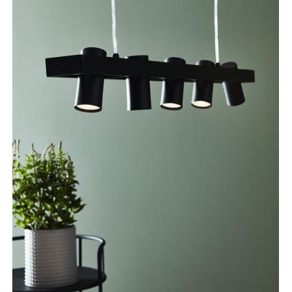Markslöjd 107784 - Chandelier on a string TORINO 5xGU10/7W/230V