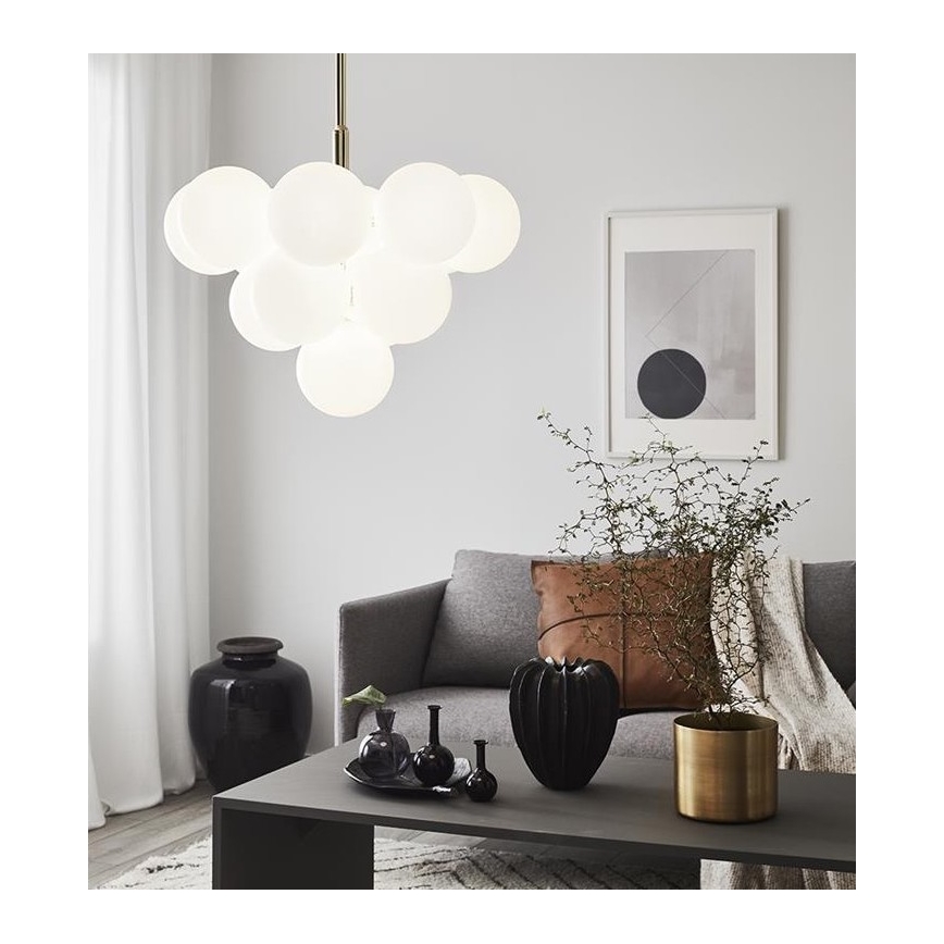 Markslöjd 107903 - Pendant chandelier MERLOT 13xG9/20W/230V