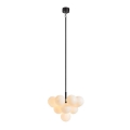 Markslöjd 107911 - MERLOT 13-Light Rod Chandelier G9/20W/230V, Ø 56 cm, White/Black