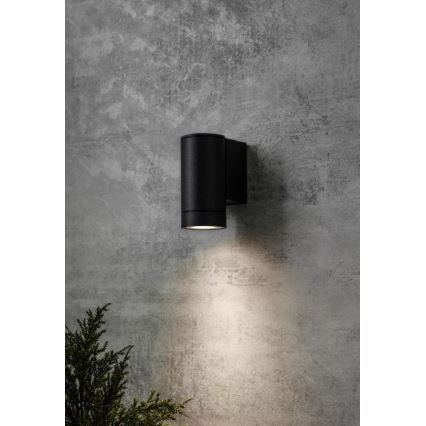 Markslöjd 107914 - Outdoor wall light PIPE 1xGU10/35W/230V IP44