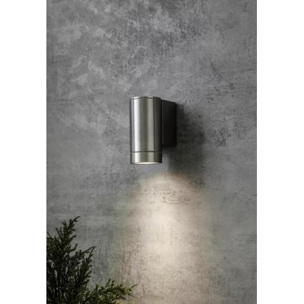 Markslöjd 107915 - Outdoor wall light PIPE 1xGU10/35W/230V IP44