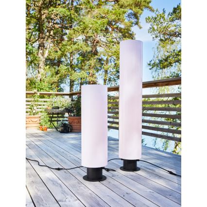 Markslöjd 107986 - GARDEN24 LED Outdoor Lamp LED/20W/24V 110 cm IP44 Black