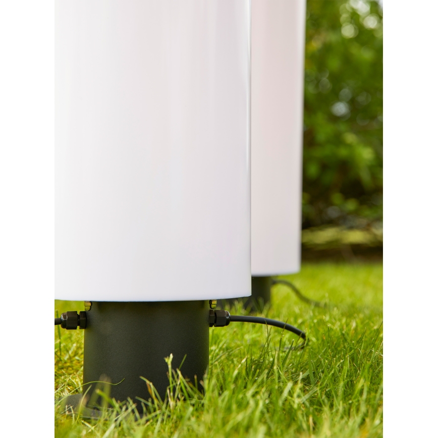 Markslöjd 107986 - GARDEN24 LED Outdoor Lamp LED/20W/24V 110 cm IP44 Black