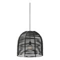 Markslöjd 107990 - LED Outdoor Pendant Light GARDEN24 LED/2.86W/24V IP44 rattan/black