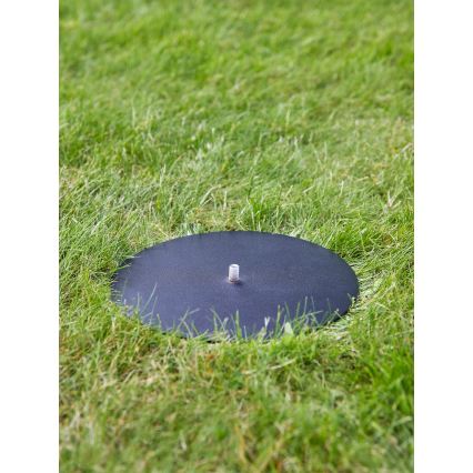 Markslöjd 107996 - GARDEN24 Mounting Base Ø 25 cm, Black
