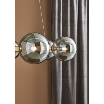 Markslöjd 108050 - Chandelier on a string CIRCLE 6xG9/20W/230V gold