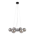 Markslöjd 108051 - Chandelier on a string CIRCLE 6xG9/20W/230V black