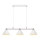 Markslöjd 108075 - Chandelier on a string KLINT 3xE14/40W/230V white